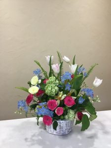 個展へお届けのお花|「花はあんどう」　（鳥取県倉吉市の花屋）のブログ